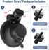 Dash Cam Mount, Suction Cup Mount,Windshield & Dashboard Suction Cup Mount Camera Mount,For ROVE R2-4K,CHORTAU Dash Cam,Screw Connectors Are Suita...