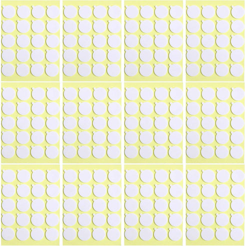 Aubeco 240PCS Candle Making Kit, Candle Wick Stickers, Candle Making Supplies, Double-Sided Stickers with The Little ‘‘Tail’’, Hot Wax Stickers fo...