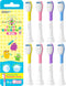 Brushmo for Kids Ages 7+ Extra Soft Replacement Toothbrush Heads Compatible with Philips Sonicare HX6042/94, Standard, 8 Pack...
