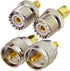 Superbat UHF to SMA Adapter, UHF Male/Fmale (PL259/SO239) to SMA Male/Female Connector RF Coax Coaxial Adapter Kit...