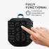 kwmobile Silicone Case Compatible with UE Wonderboom 2 / Wonderboom 1 - Case Protective Mini Speaker Cover - Black...