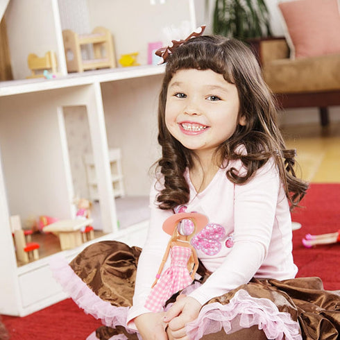 36 Pcs Doll Clothes for 11.5 inch Doll Include 1 The Movie Pink Dress 1 Sequn Outfits 1 Winter Set 3 Fashion Dress 1 Shawls 14 Makeup Kit 1 Hat 12...