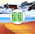 6 Packs 1/3aaa 200mah 1.2v NI-MH Rechargeable Battery for Outdoor Solar Garden Art Light Battery (Not AAA Standard Size Batteries, 1/3 The size of...