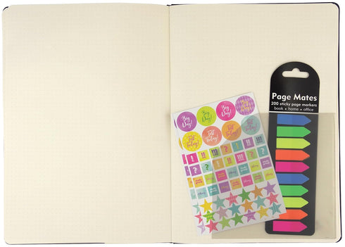 Adhesive Vinyl Pockets for Bullet Journals (set of 6 stick-on pockets)...