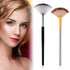 6 Pieces Fan Facial Brushes Slim Soft Face Mask Brush Applicator Face Mask Brush Esthetician Brush Cosmetic Tools with Handle for Mud Clay Mask, M...