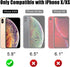 Beasyjoy for iPhone Xs Case iPhone X/10 Metal Case Heavy Duty Alloy Cover Screen Full Body Protection Waterproof Shockproof DropProof Rugged Durab...