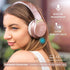 PowerLocus Bluetooth Headphones Over Ear, 40H Playtime with 4 EQ Modes, Wireless Headphones with Microphone, Hi-Fi Stereo Foldable Headset, FM Rad...