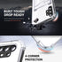 Shields Up for Samsung Galaxy A32 5G - Minimalist Wallet Case with Card Holder & Ring Kickstand, Drop Protection Slim Protective Cover - Clear...