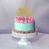 A Little Princess with Crown Cake Topper Gold Glitter Baby Birthday Party - Baby Shower, Gender Reveal Party Decoration...