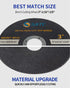 S SATC Grinder Wheel 25 PCS Cut Off Wheels 3 Inch Cut Off Wheel 3"x1/16"x3/8" Fits Any Angle Grinder Air Tool...
