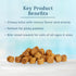 Blue Buffalo True Chews Natural Chewy Cat Treats, Made in the USA, Duck Recipe, 3-oz. Resealable Bag...