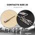 ST6260 DTM Series Connector Terminal Kit Contact Size 20, 40 PCS Male 0460-202-20141 & 40 PCS Female 0462-215-20141, Solid Contacts Wire Gauge 20-...