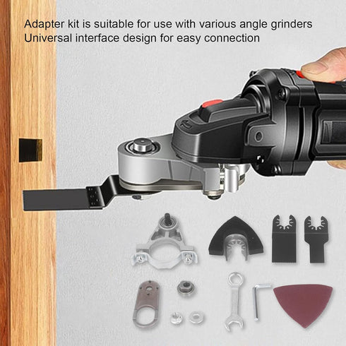 Angle Grinder Converter Oscillating Tool Adapter Oscillating Tool Adapter Kit Oscillating Tool Blade Power Tool Accessories Angle Grinder Converte...