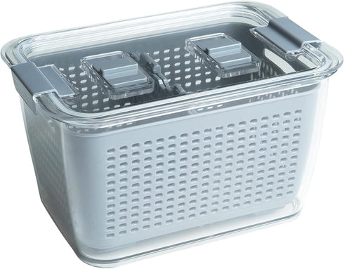 Kitchen Spaces - 1465A6-AMZ Kitchen Spaces Colander Bin, Medium, Gray...