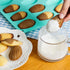 Webake Madeleine Pan 18 Cavity Silicone Madeleine Mold for Small Cake, Candy and Cookies...