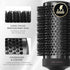 2 in 1 Ceramic Round Brush for Blow Drying,Great for Cut Drying Time,for Hair Styling, Anti-static Brush, Enhance Texture Volume, for Women & Men....