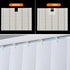 60 PCS (30 Sets) Vertical Blind Repair Tabs of blind repair kit/vertical blind repair kit/blind fixer tabs/Clear Vertical Blind Repair Tabs/Vertic...