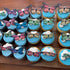 CHOCKACAKE Edible Wafer Butterflies - Big Assorted Set of 24 - Cake and Cupcake Toppers, Decoration...