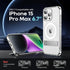 Magnetic Case for iPhone 15 Pro Max Case with Stand, Slim Kickstand with Screen Protector Compatible with Magsafe Shockproof Crystal Clear Cases P...