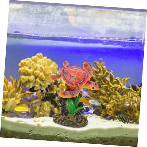 Kisangel Fish Tank Decoration Home Decor Fish Tanks Aquarium Marine Animal Ornament Sea Life Figurine Decorative Marine Animal Marine Animal Mini ...