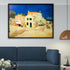 OKRA Van Gogh Wall Art - Yellow House Poster - Impressionist Portrait Art - Fine Art Home Decor - Famous Painting Reproductions - Bedroom Hallway ...
