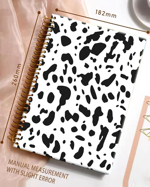 Spiral Journal Notebook,Cute Puppy Strong Twin-Wire Binding with Premium Paper for Girl Women,60 Sheets A5 College Ruled Notebook/Journal,Perfect ...