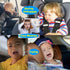 Car Headrest Phone Holder for Kids Back Seat - Compatible with iPhone, Samsung and other Cell Phones - Soft Adjustable Silicone Holding Net (for P...