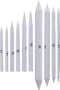 US Art Supply 10 Piece Artist Blending Stump and Tortillion Art Blenders - Pencil, Charcoal, Graphite, Colored Pencils...