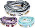 MengPa Beaded Bracelets for Women Trendy Stacks Boho Bead Bracelet Pack Friendship Jewelry...