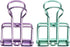 Tissting 16 Pcs Binder Clips,8 Colors Hollow Design,Paper Binder Clips,Paper Clamps for Office, Home, School(S,0.8 * 1.1in)...
