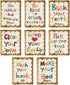 Good Manners 08x10 Inch Print Wall Cards, Nursery Wall Decor, Gender Neutral Kid's Art, Children's Wall Art, Nursery Art, Inspirational Artwork fo...
