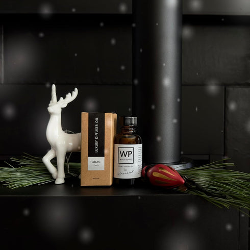 Winter Pine Diffuser Oil - Air-Scent Balsam Fir Essential Oil Blend - 30 mL, 1 fl oz Fragrance Oil Bottle for Aromatherapy Diffusers and Humidifie...