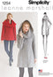 Simplicity 1254 Women's Lined Coat or Jacket Sewing Pattern by Leanne Marshall, Sizes 4-12...