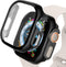 for Apple Watch Case 49mm,Hard Case with Tempered Glass Screen Protector,Watch Cover for Apple Watch ultra/ultra 2 Screen Protector,Ultra-Thin Dur...