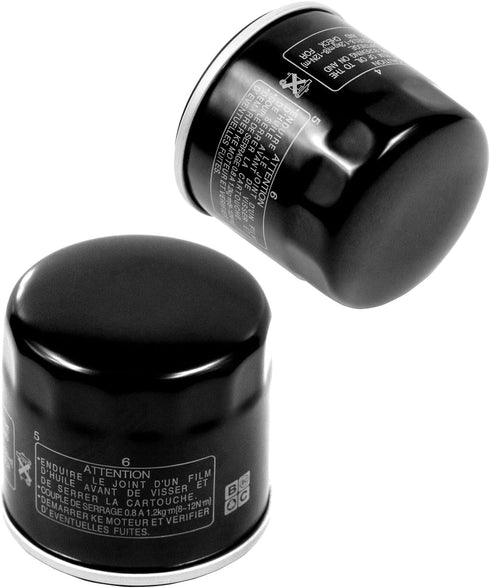 2PCS Oil Filter for Suzuki Eiger 400 LTA400 Kingquad 750 500 450 400 Boulevard C50 C90 M109R M50 V-Strom 650 1000 DL650 GSXR 600 750 1000 1100 Ban...