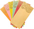 Jhintemetic® - Pack of 25 Matellic 5 Colours of 5 Each Randomly Picked Colourful Designer Shagun Lifafa/Money Gift Envelope with Golden Ambi for G...