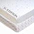 American Baby Company 2 Pack 100% Natural Cotton Fitted Pack and Play Sheets 39" x 27" - Soft & Breathable Pack N Play Sheets for Playard & Mini C...