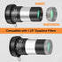 Alstar 1.25" 2X Barlow Lens MultiCoated Metal with M42x0.75 Thread Camera Interface for Telescopes...