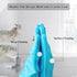 Pet Grooming Gloves, Heat Resistant Silicone Dog Cat Bathing Washing Mitts with High-Density Teeth and Enhanced Five Finger Design, Massaging Hair...