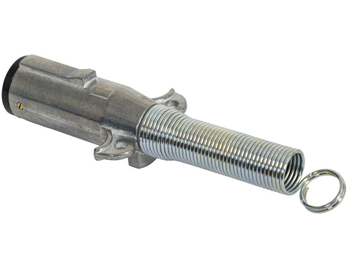 Buyers Products TC2012 2-Way Die-Cast Zinc Trailer Connector -Trailer Side - Vertical Pins with Spring...