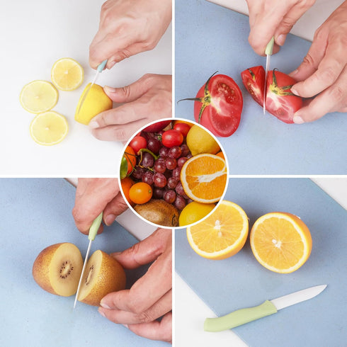 Ceramic Vegetable Fruit Peeler and Paring Knives Set - Effortless Precision in Every Peel?Suitable for Processing Various Fruits and Vegetables in...