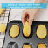 2 Pack Madeleine Pan, Spherical Scallop Madeline Bakeware 12-Cavity Heavy Duty Nonstick Madeleine Trays for Oven Baking...
