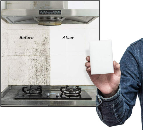 Extra Large Eraser Sponge,Extra Thick, Long Lasting, Multi-Purpose Scrubber Foam Cleaning Pads,Magic Sponge Eraser Sponge for Bathtub, Floor, Base...