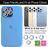 [3+1 Compatible with iPhone 11, 11 mini, 11 Pro, 11 Pro Max Camera Lens Protector Glitter Bling, Tempered Glass Clear Camera Cover Screen Protecto...