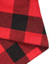 2 Pcs Dog Bandana Christmas Pet Triangle Scarf Accessories Bibs Red Black Plaid...