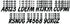 Hardline Products Series 400 Factory Matched 3-Inch Boat & PWC Registration Number Kit, Solid Black - BLK400EC...