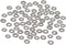 PH PandaHall 200pcs Large Hole Spacer Beads Tibetan Alloy Antique Silver Donut Rondelle Jewelry Spacers for Bracelet Jewelry Making, 8x2mm, Hole: ...