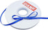 QIANF Royal Blue Double Face Satin Ribbon with Silver Border for Gift Wrapping, Hair Bows, Wedding Party Decoration, Crafts Sewing, Invitation Car...