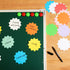 360 Pcs Starburst Cutouts Paper Starburst Die-Cuts Bulletin Board Decorations Blank Starburst Signs for Retail, Sales, Poster Boards, Classroom Bu...