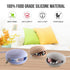 Smlpuame Pacifier Holder Case,Mothers Day Gifts for Mom BPA Free Portable Silicone Baby Pacifier Cover Pouch for Diaper Bag Stroller,Travel Outdoo...